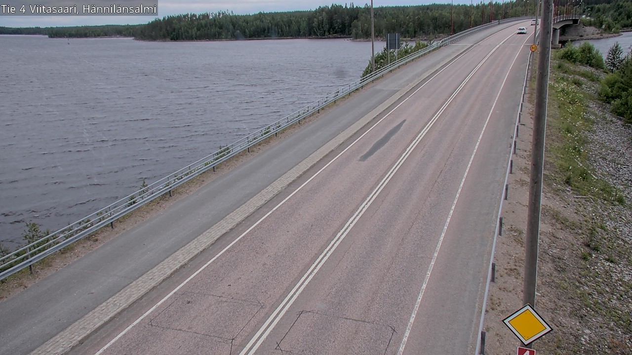 Kelikamerat Kuva Tie 4 Viitasaari Hännilänsalmi, Viitasaari, Keski-Suomi