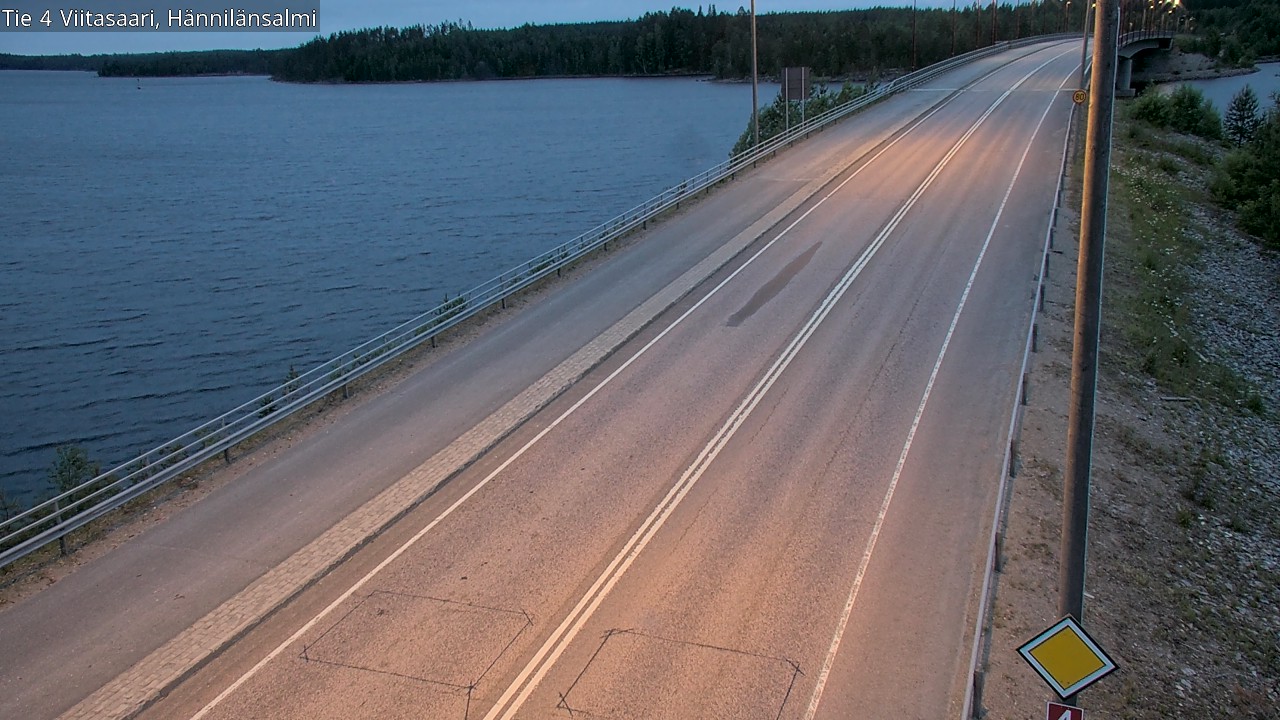 Kelikamerat Kuva Tie 4 Viitasaari Hännilänsalmi, Viitasaari, Keski-Suomi