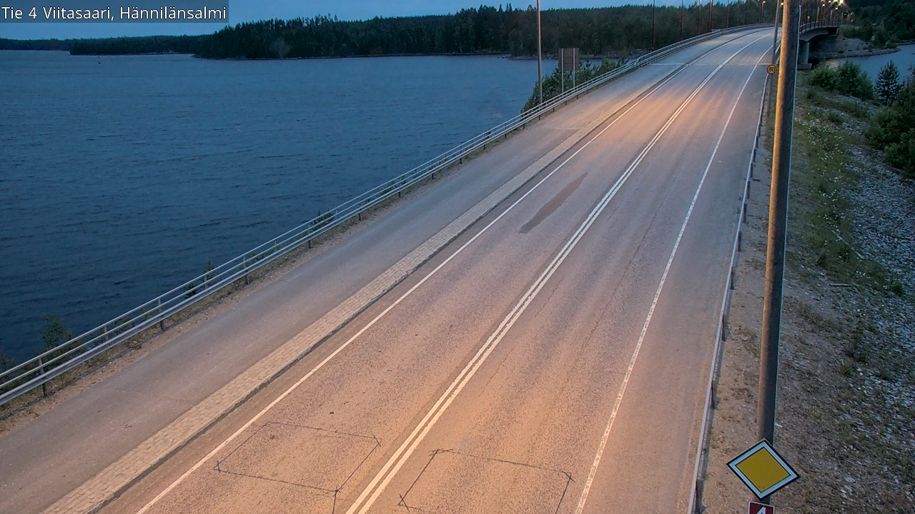 Kelikamerat Kuva Tie 4 Viitasaari Hännilänsalmi, Viitasaari, Keski-Suomi