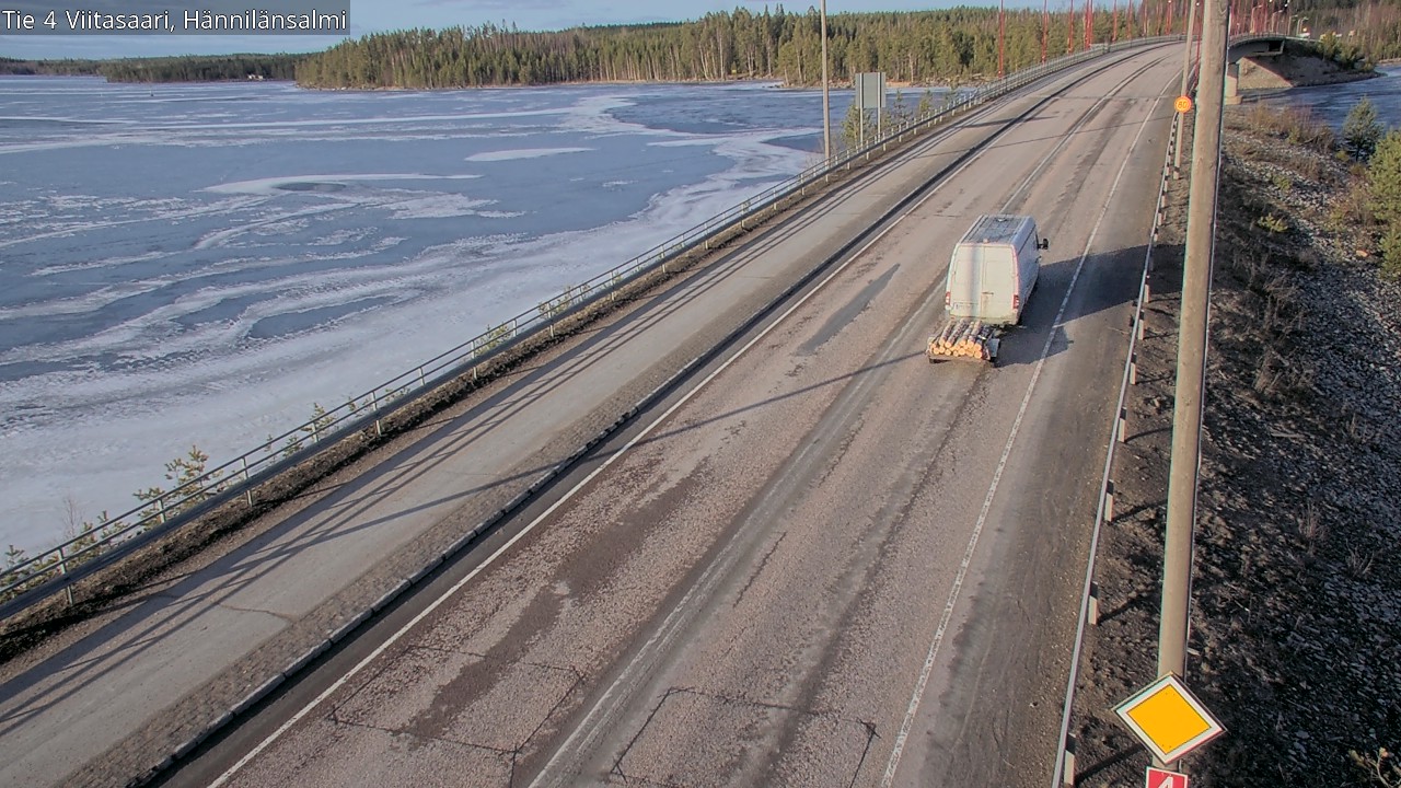 Kelikamerat Kuva Tie 4 Viitasaari Hännilänsalmi, Viitasaari, Keski-Suomi