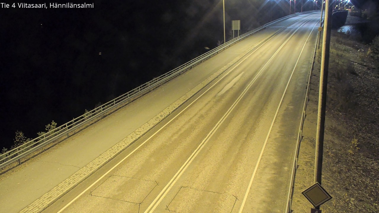 Weather Camera Image Road 4 Viitasaari Hännilänsalmi, Viitasaari, Keski-Suomi