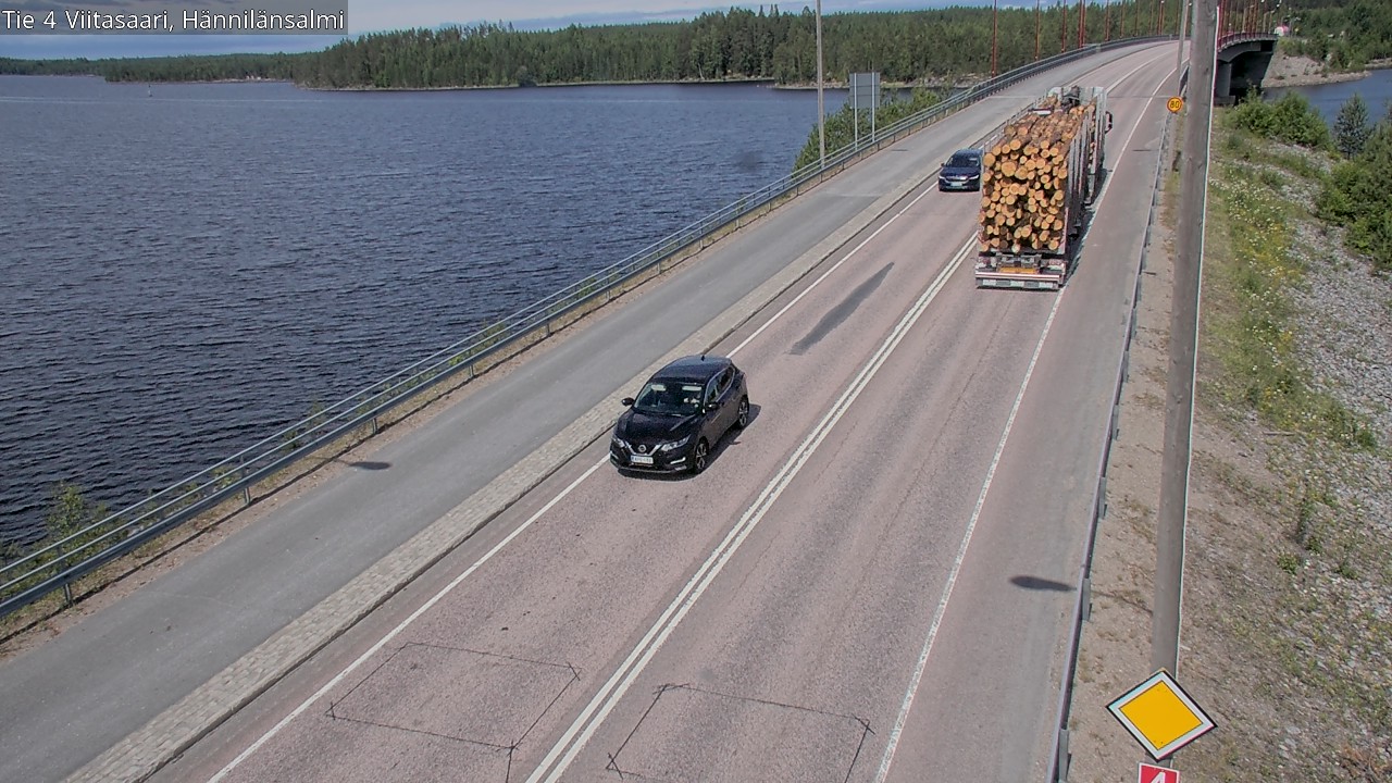 Kelikamerat Kuva Tie 4 Viitasaari Hännilänsalmi, Viitasaari, Keski-Suomi