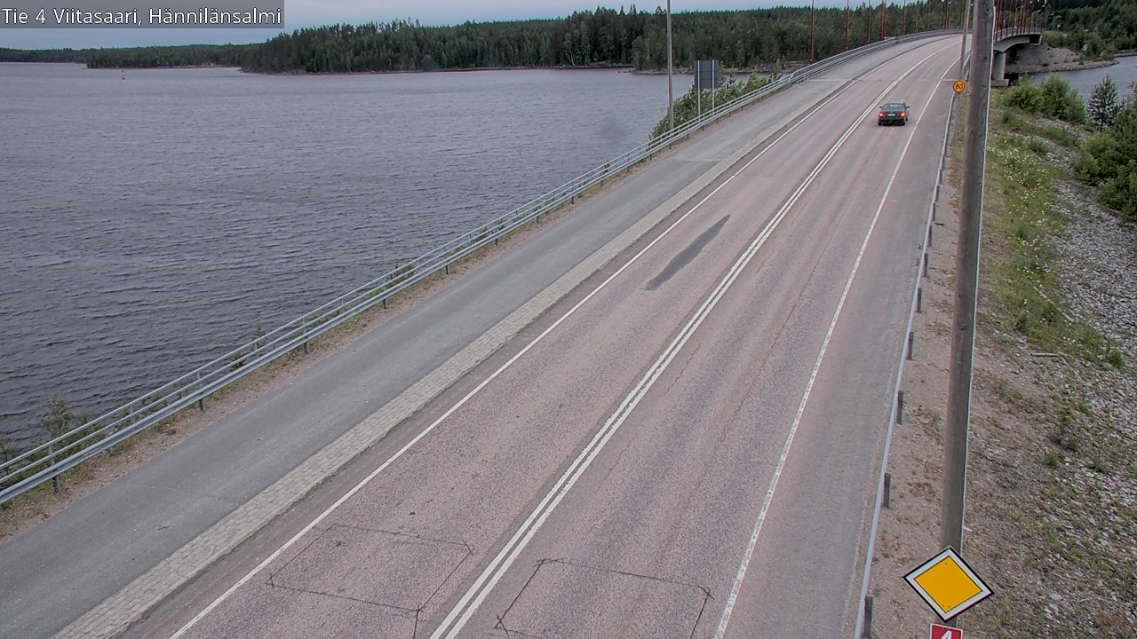 Kelikamerat Kuva Tie 4 Viitasaari Hännilänsalmi, Viitasaari, Keski-Suomi
