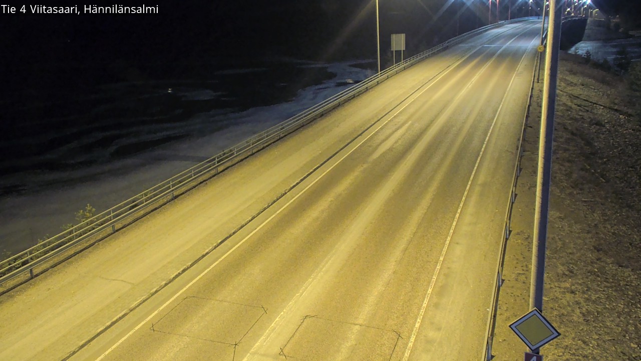 Weather Camera Image Road 4 Viitasaari Hännilänsalmi, Viitasaari, Keski-Suomi