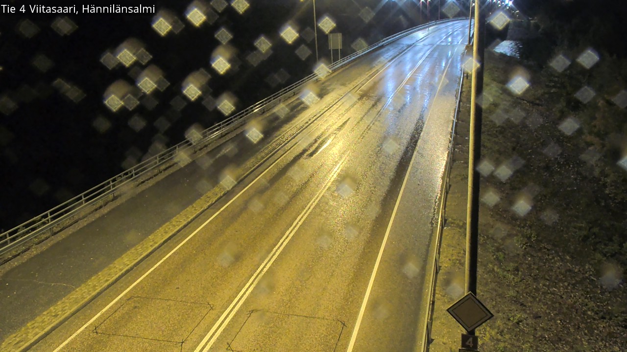 Weather Camera Image Väg 4 Viitasaari Hännilänsalmi, Viitasaari, Keski-Suomi