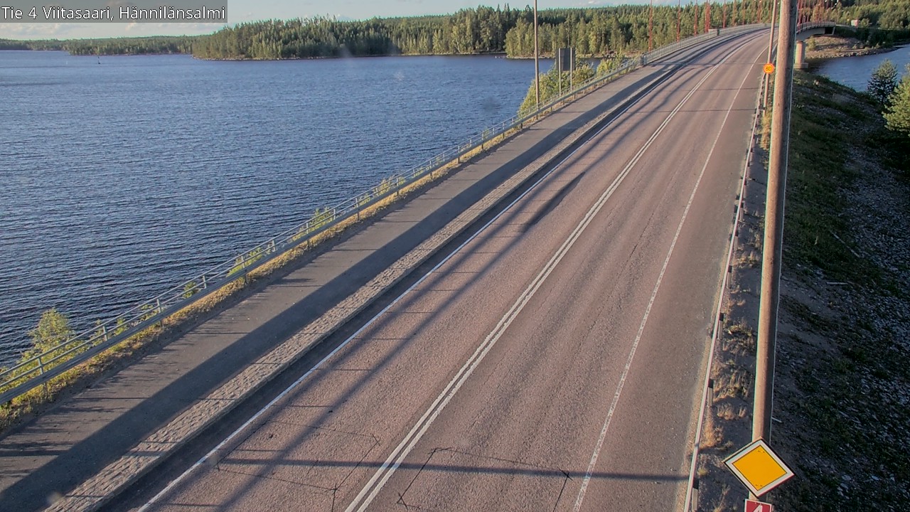 Kelikamerat Kuva Tie 4 Viitasaari Hännilänsalmi, Viitasaari, Keski-Suomi