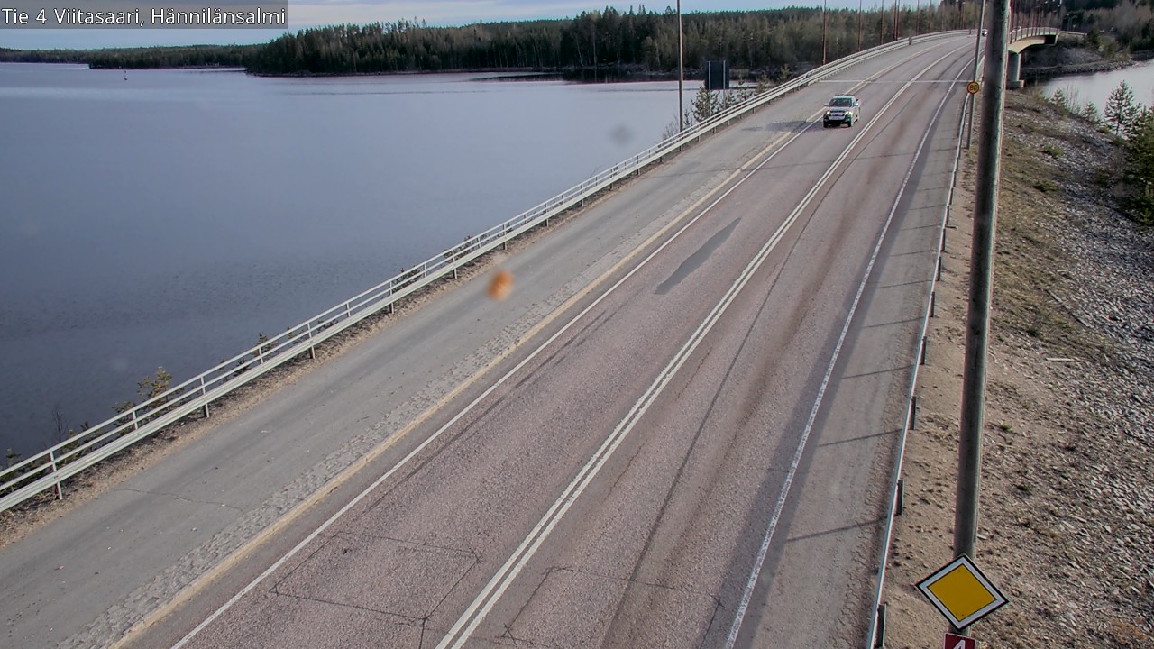 Weather Camera Image Road 4 Viitasaari Hännilänsalmi, Viitasaari, Keski-Suomi