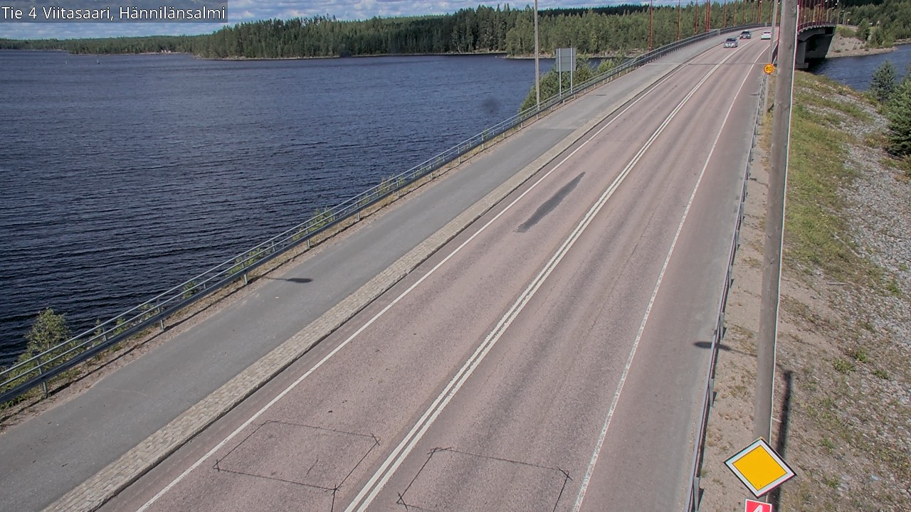 Kelikamerat Kuva Tie 4 Viitasaari Hännilänsalmi, Viitasaari, Keski-Suomi