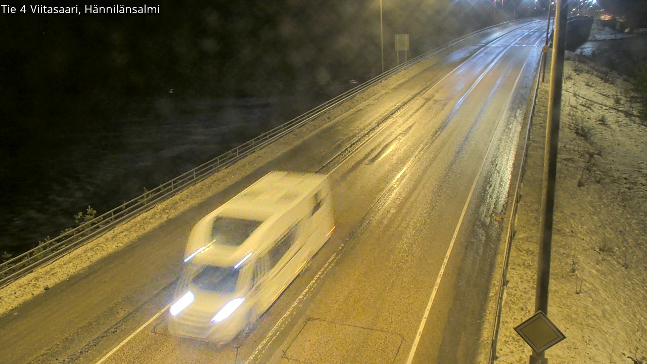 Weather Camera Image Väg 4 Viitasaari Hännilänsalmi, Viitasaari, Keski-Suomi