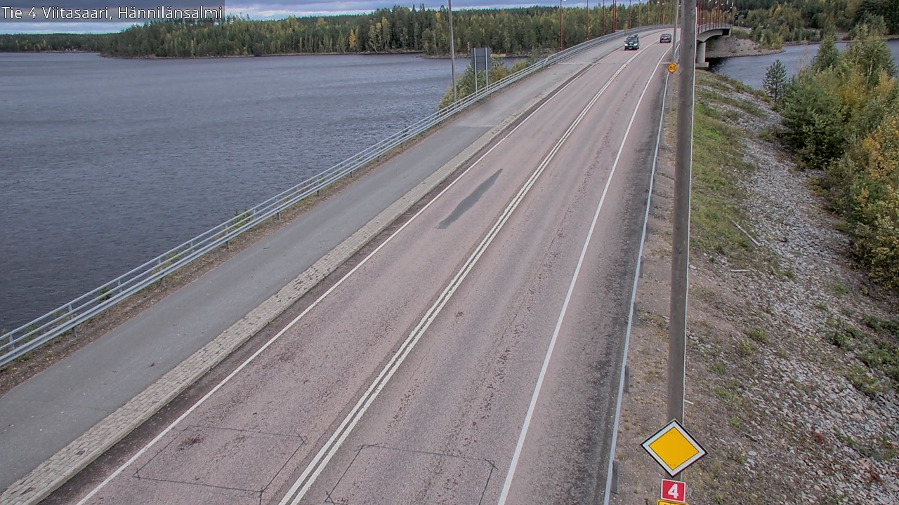 Kelikamerat Kuva Tie 4 Viitasaari Hännilänsalmi, Viitasaari, Keski-Suomi