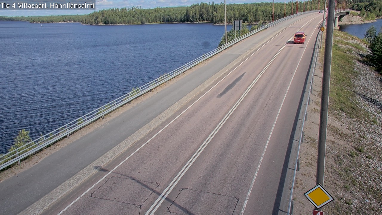Kelikamerat Kuva Tie 4 Viitasaari Hännilänsalmi, Viitasaari, Keski-Suomi