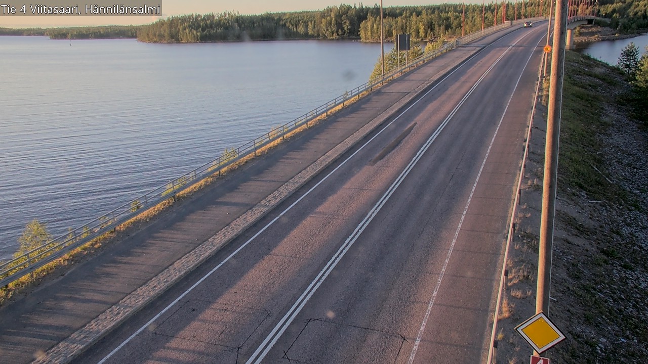 Kelikamerat Kuva Tie 4 Viitasaari Hännilänsalmi, Viitasaari, Keski-Suomi