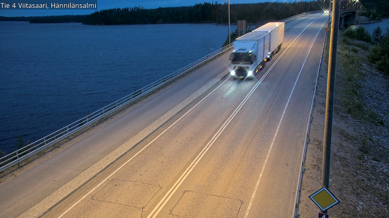 Kelikamerat Kuva Tie 4 Viitasaari Hännilänsalmi, Viitasaari, Keski-Suomi