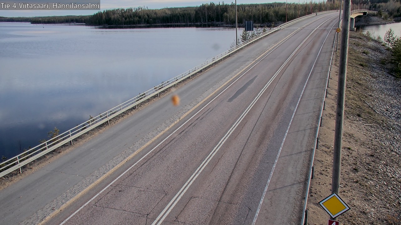 Weather Camera Image Road 4 Viitasaari Hännilänsalmi, Viitasaari, Keski-Suomi