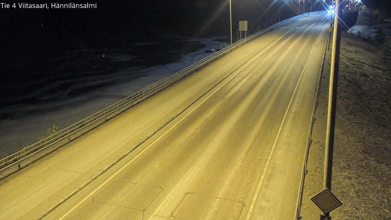 Weather Camera Image Road 4 Viitasaari Hännilänsalmi, Viitasaari, Keski-Suomi