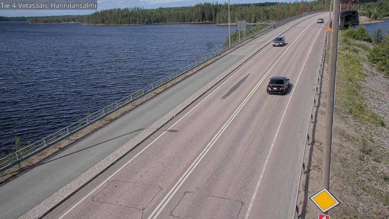 Kelikamerat Kuva Tie 4 Viitasaari Hännilänsalmi, Viitasaari, Keski-Suomi