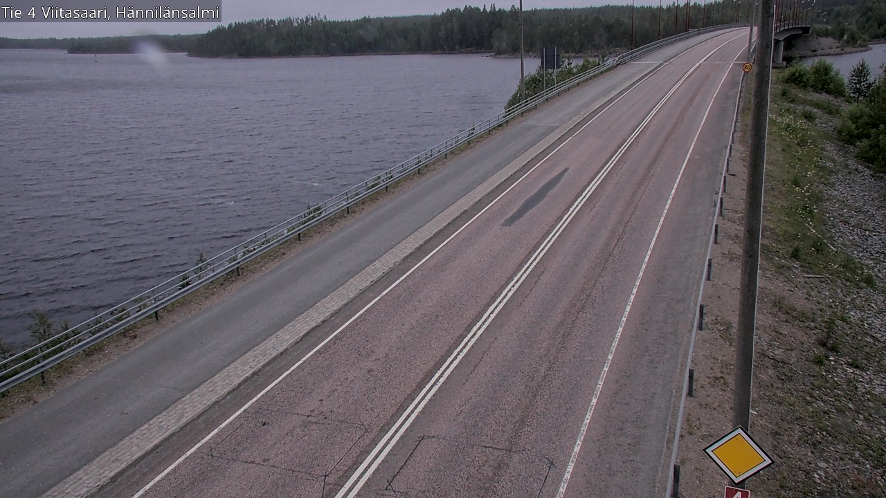 Kelikamerat Kuva Tie 4 Viitasaari Hännilänsalmi, Viitasaari, Keski-Suomi