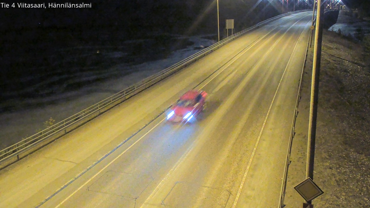 Weather Camera Image Road 4 Viitasaari Hännilänsalmi, Viitasaari, Keski-Suomi