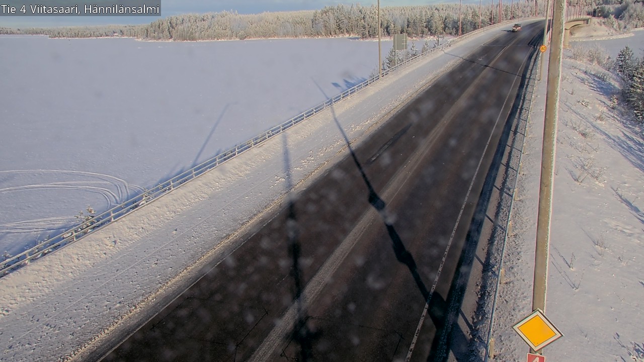 Weather Camera Image Road 4 Viitasaari Hännilänsalmi, Viitasaari, Keski-Suomi