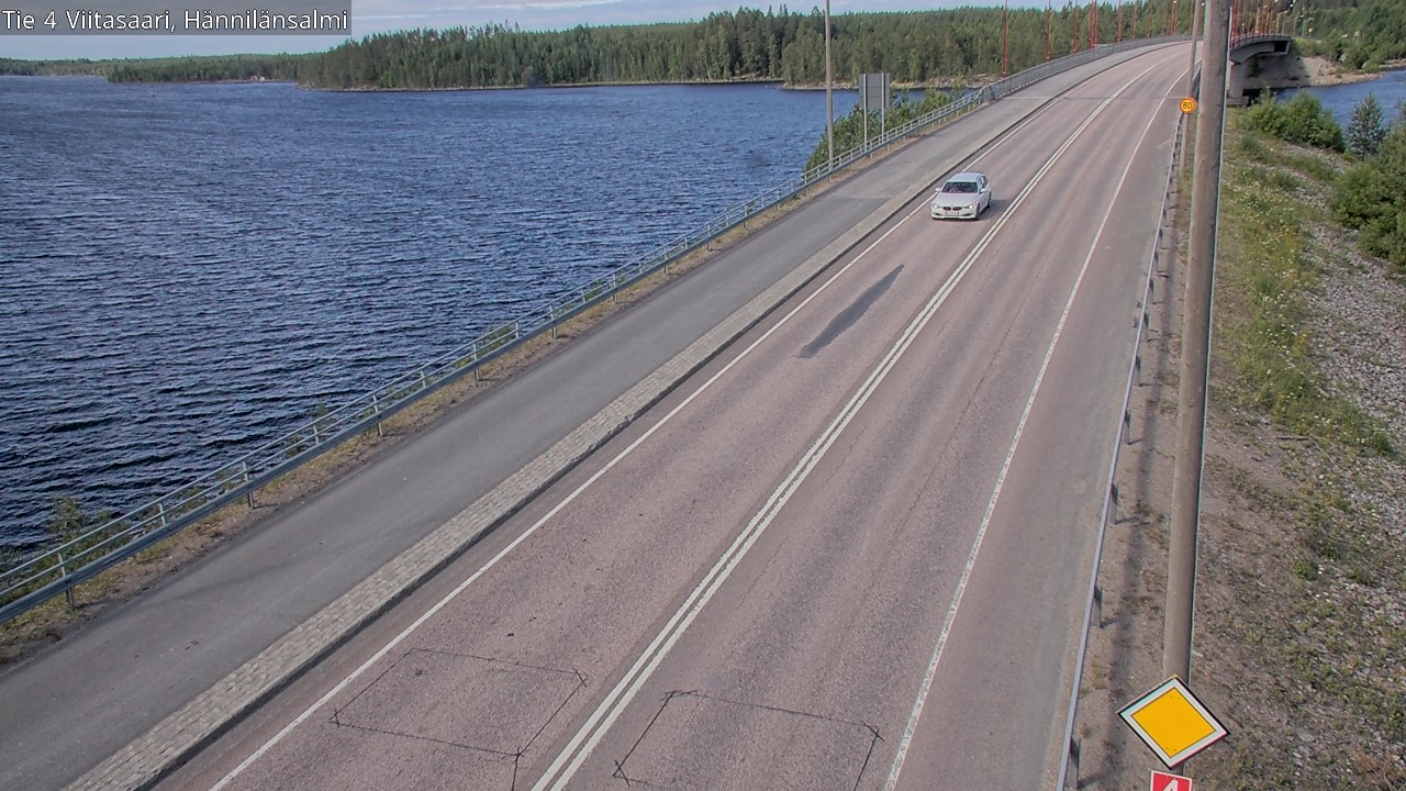 Kelikamerat Kuva Tie 4 Viitasaari Hännilänsalmi, Viitasaari, Keski-Suomi