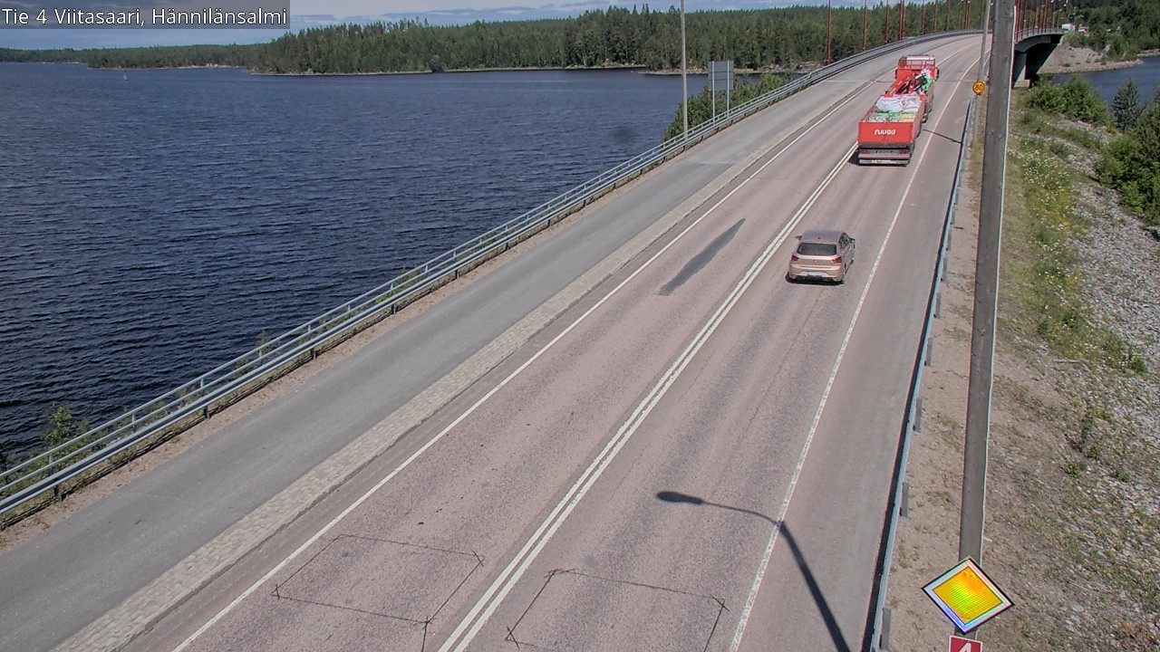 Kelikamerat Kuva Tie 4 Viitasaari Hännilänsalmi, Viitasaari, Keski-Suomi