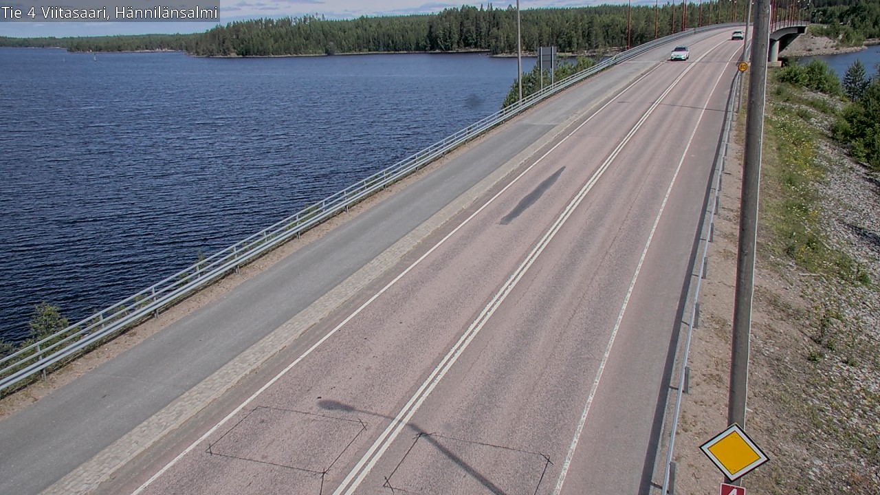 Kelikamerat Kuva Tie 4 Viitasaari Hännilänsalmi, Viitasaari, Keski-Suomi