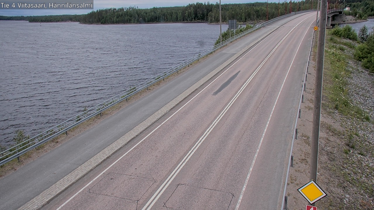 Kelikamerat Kuva Tie 4 Viitasaari Hännilänsalmi, Viitasaari, Keski-Suomi