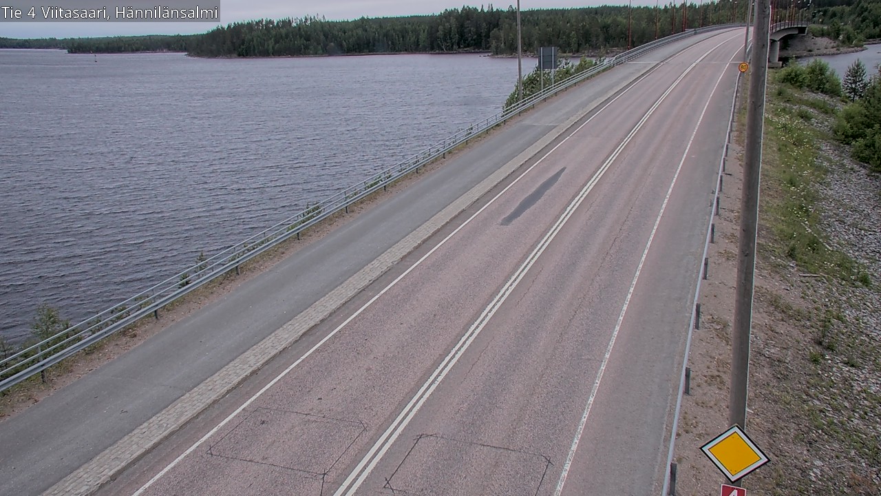 Kelikamerat Kuva Tie 4 Viitasaari Hännilänsalmi, Viitasaari, Keski-Suomi
