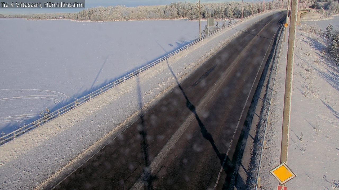 Weather Camera Image Road 4 Viitasaari Hännilänsalmi, Viitasaari, Keski-Suomi