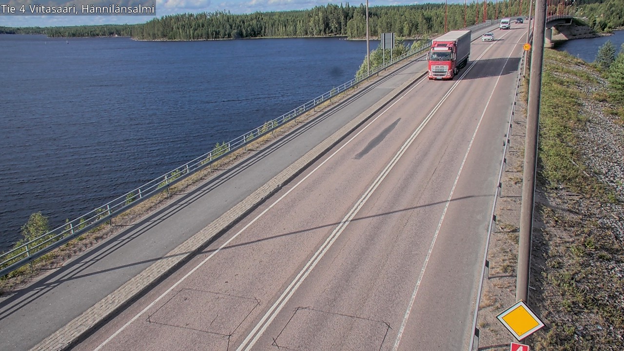 Kelikamerat Kuva Tie 4 Viitasaari Hännilänsalmi, Viitasaari, Keski-Suomi