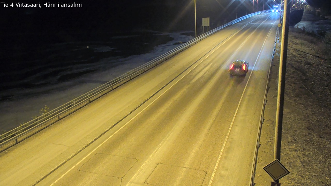 Weather Camera Image Road 4 Viitasaari Hännilänsalmi, Viitasaari, Keski-Suomi