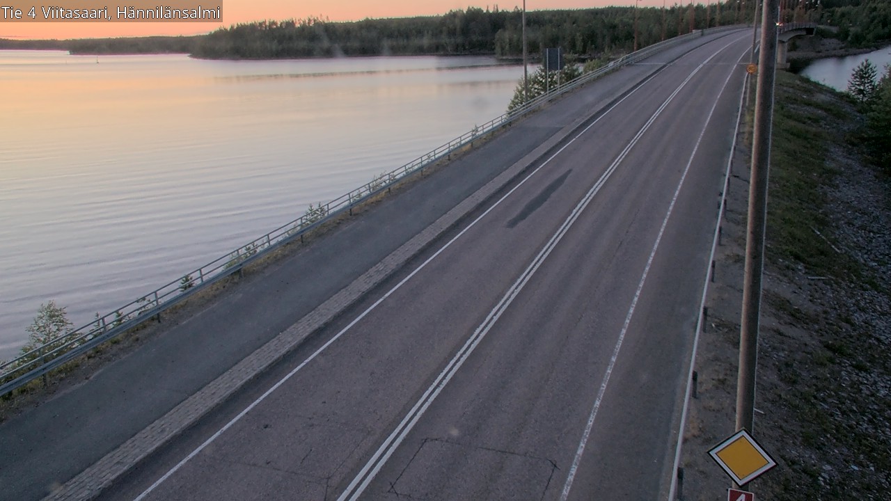 Kelikamerat Kuva Tie 4 Viitasaari Hännilänsalmi, Viitasaari, Keski-Suomi