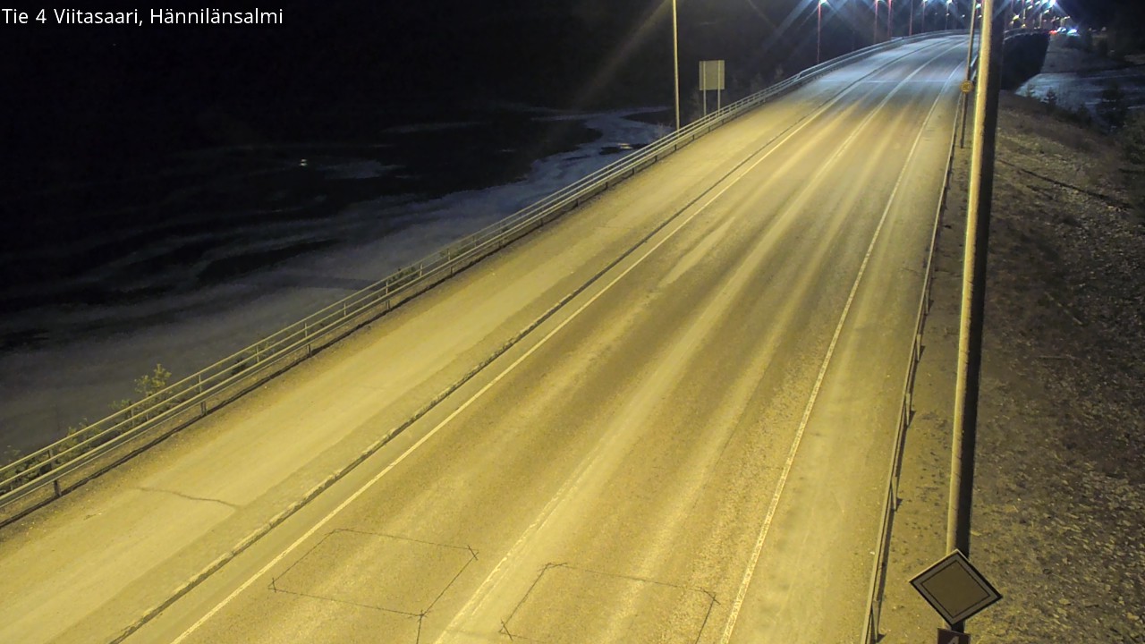 Weather Camera Image Road 4 Viitasaari Hännilänsalmi, Viitasaari, Keski-Suomi