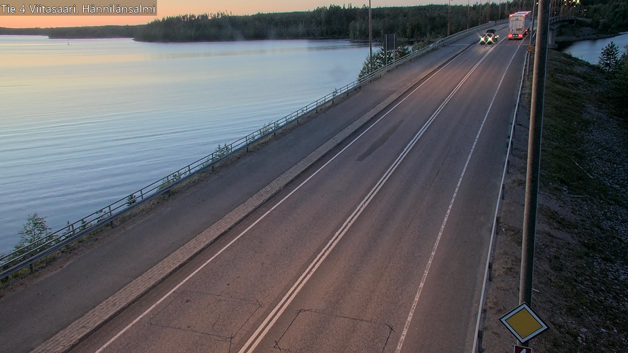 Kelikamerat Kuva Tie 4 Viitasaari Hännilänsalmi, Viitasaari, Keski-Suomi