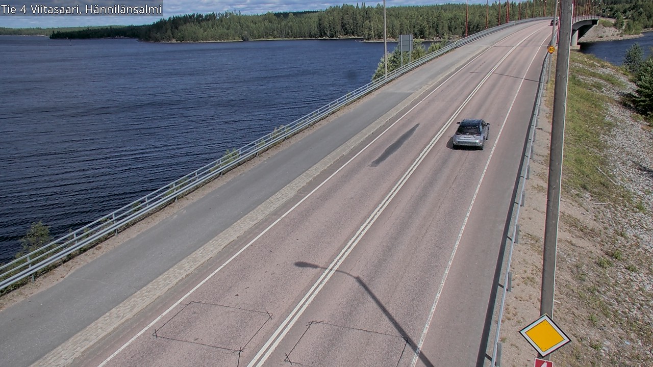 Kelikamerat Kuva Tie 4 Viitasaari Hännilänsalmi, Viitasaari, Keski-Suomi