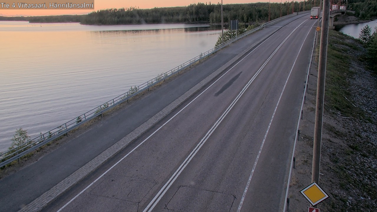 Kelikamerat Kuva Tie 4 Viitasaari Hännilänsalmi, Viitasaari, Keski-Suomi