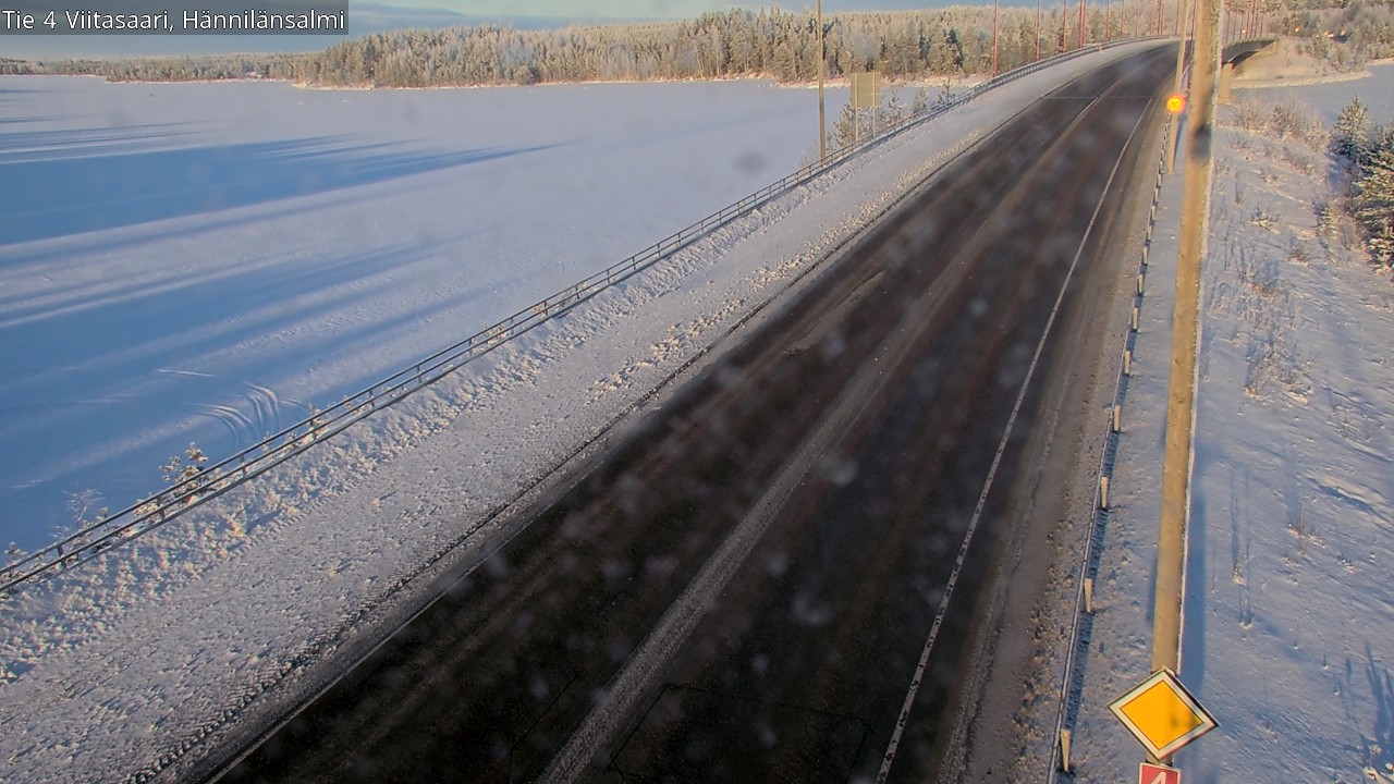 Weather Camera Image Road 4 Viitasaari Hännilänsalmi, Viitasaari, Keski-Suomi