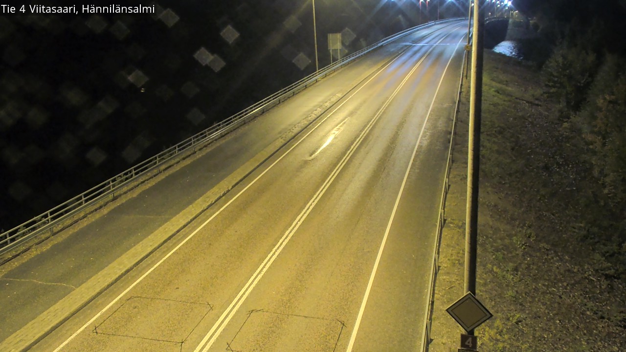 Weather Camera Image Väg 4 Viitasaari Hännilänsalmi, Viitasaari, Keski-Suomi