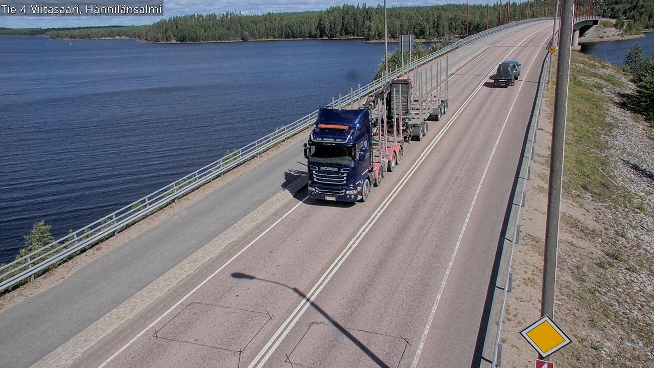 Kelikamerat Kuva Tie 4 Viitasaari Hännilänsalmi, Viitasaari, Keski-Suomi