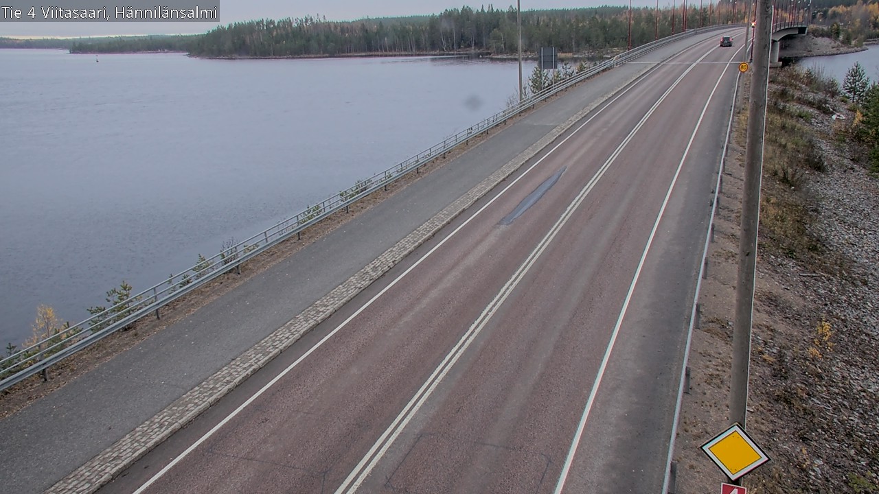 Kelikamerat Kuva Tie 4 Viitasaari Hännilänsalmi, Viitasaari, Keski-Suomi