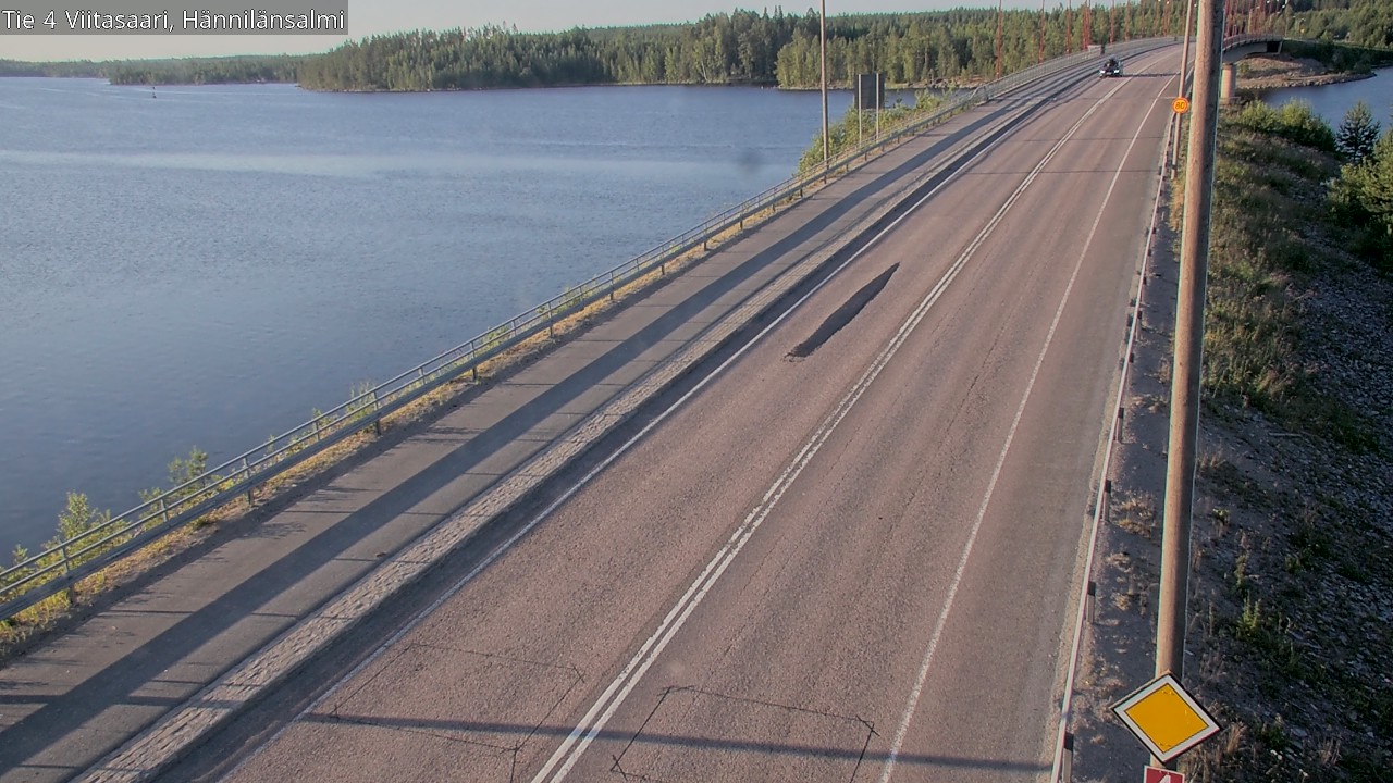 Kelikamerat Kuva Tie 4 Viitasaari Hännilänsalmi, Viitasaari, Keski-Suomi