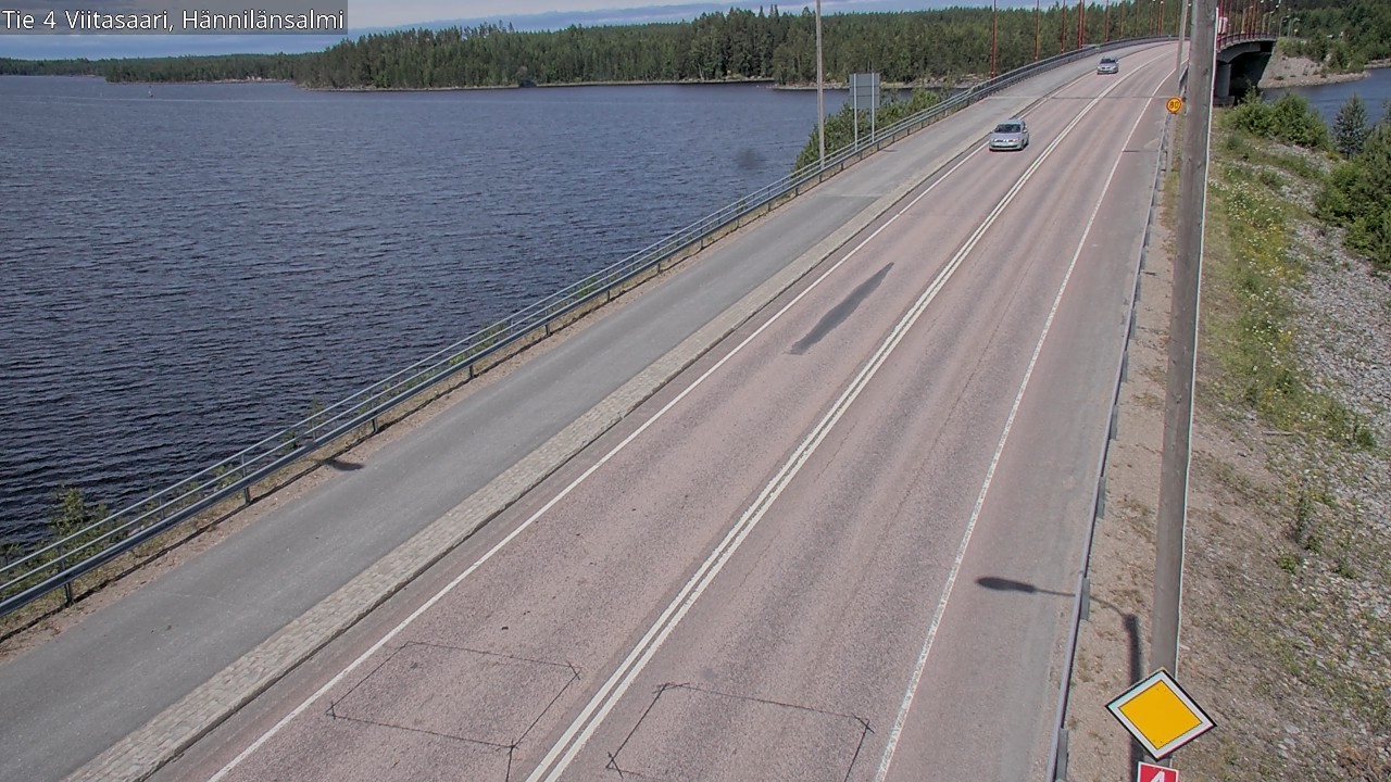 Kelikamerat Kuva Tie 4 Viitasaari Hännilänsalmi, Viitasaari, Keski-Suomi