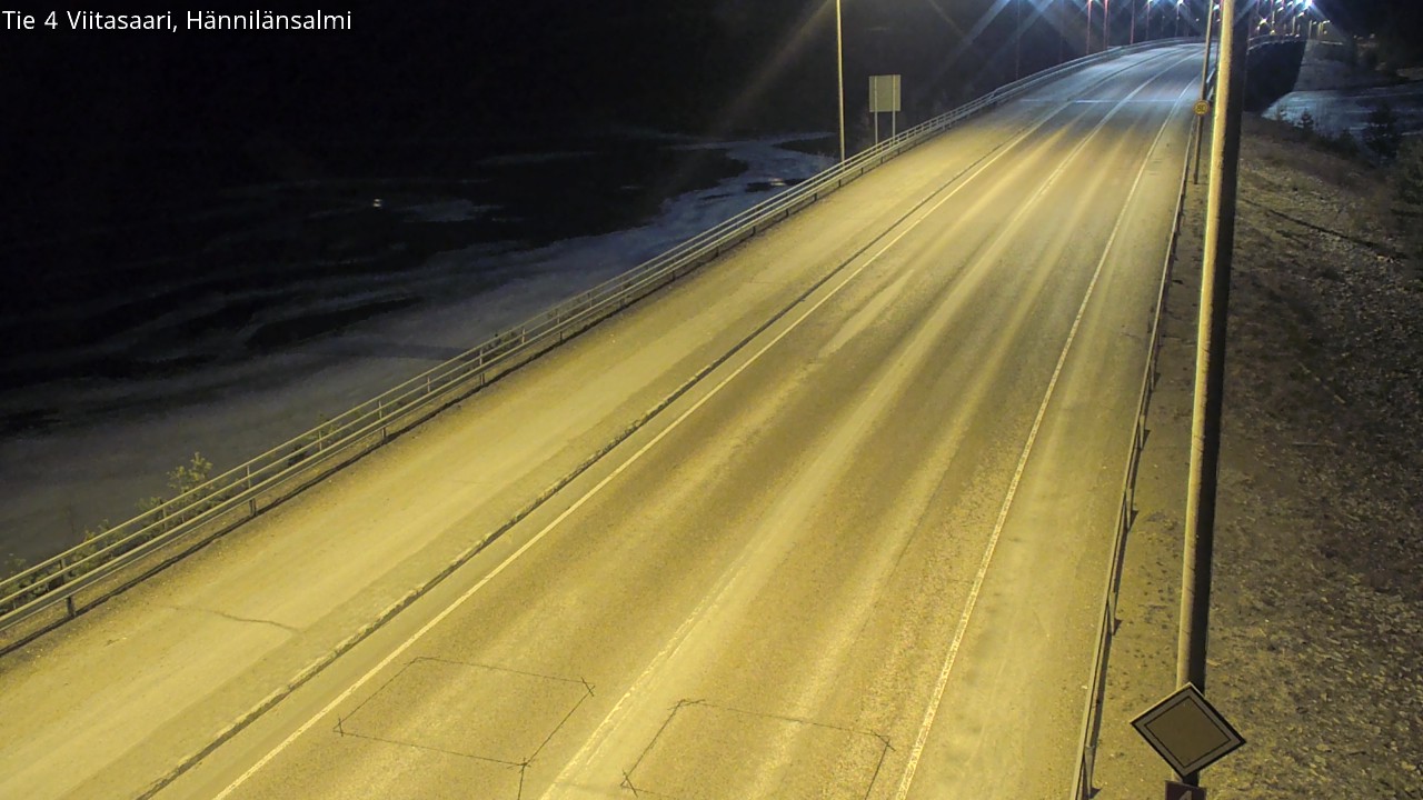 Weather Camera Image Road 4 Viitasaari Hännilänsalmi, Viitasaari, Keski-Suomi