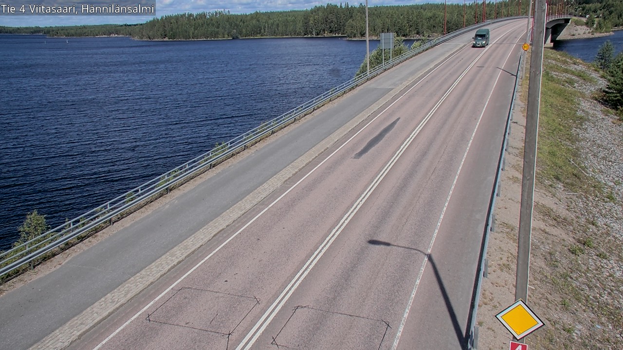 Kelikamerat Kuva Tie 4 Viitasaari Hännilänsalmi, Viitasaari, Keski-Suomi