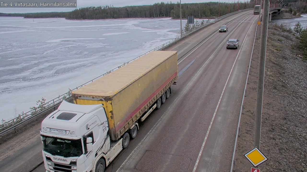 Kelikamerat Kuva Tie 4 Viitasaari Hännilänsalmi, Viitasaari, Keski-Suomi
