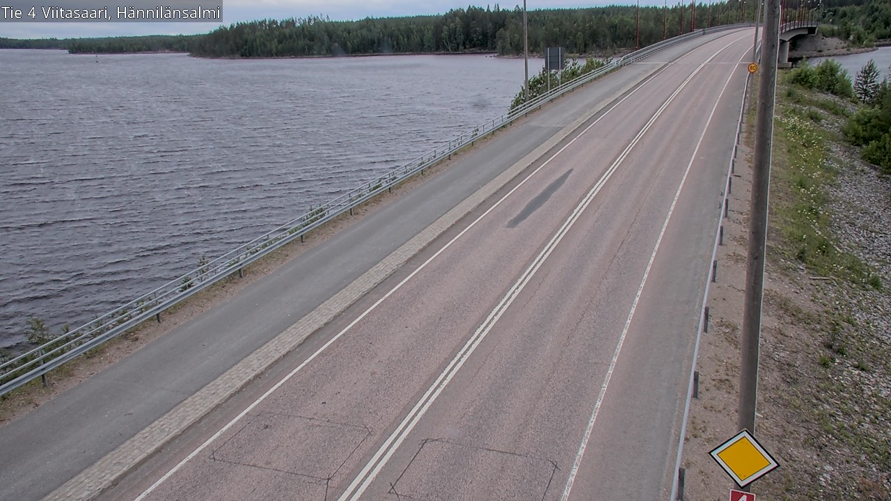 Kelikamerat Kuva Tie 4 Viitasaari Hännilänsalmi, Viitasaari, Keski-Suomi