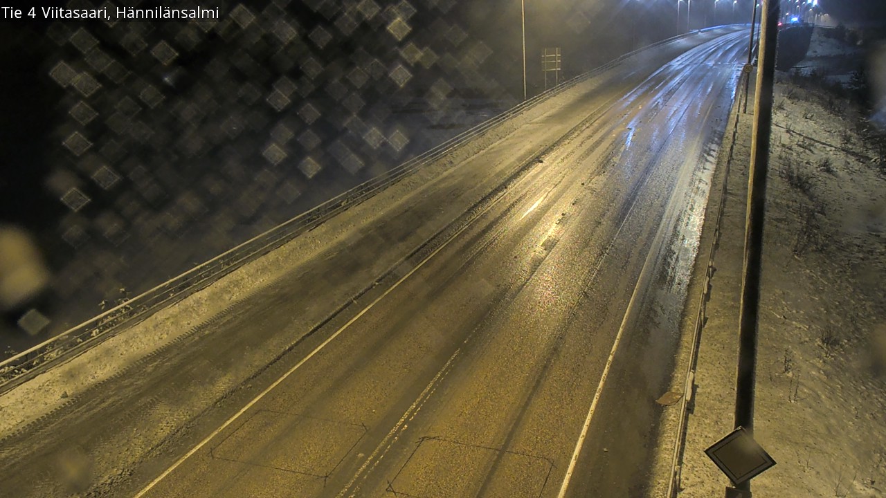 Weather Camera Image Väg 4 Viitasaari Hännilänsalmi, Viitasaari, Keski-Suomi