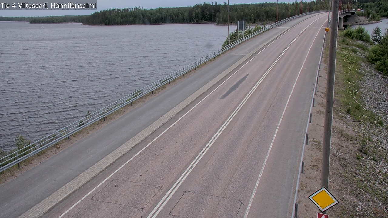 Kelikamerat Kuva Tie 4 Viitasaari Hännilänsalmi, Viitasaari, Keski-Suomi