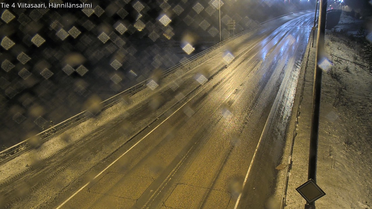 Weather Camera Image Väg 4 Viitasaari Hännilänsalmi, Viitasaari, Keski-Suomi