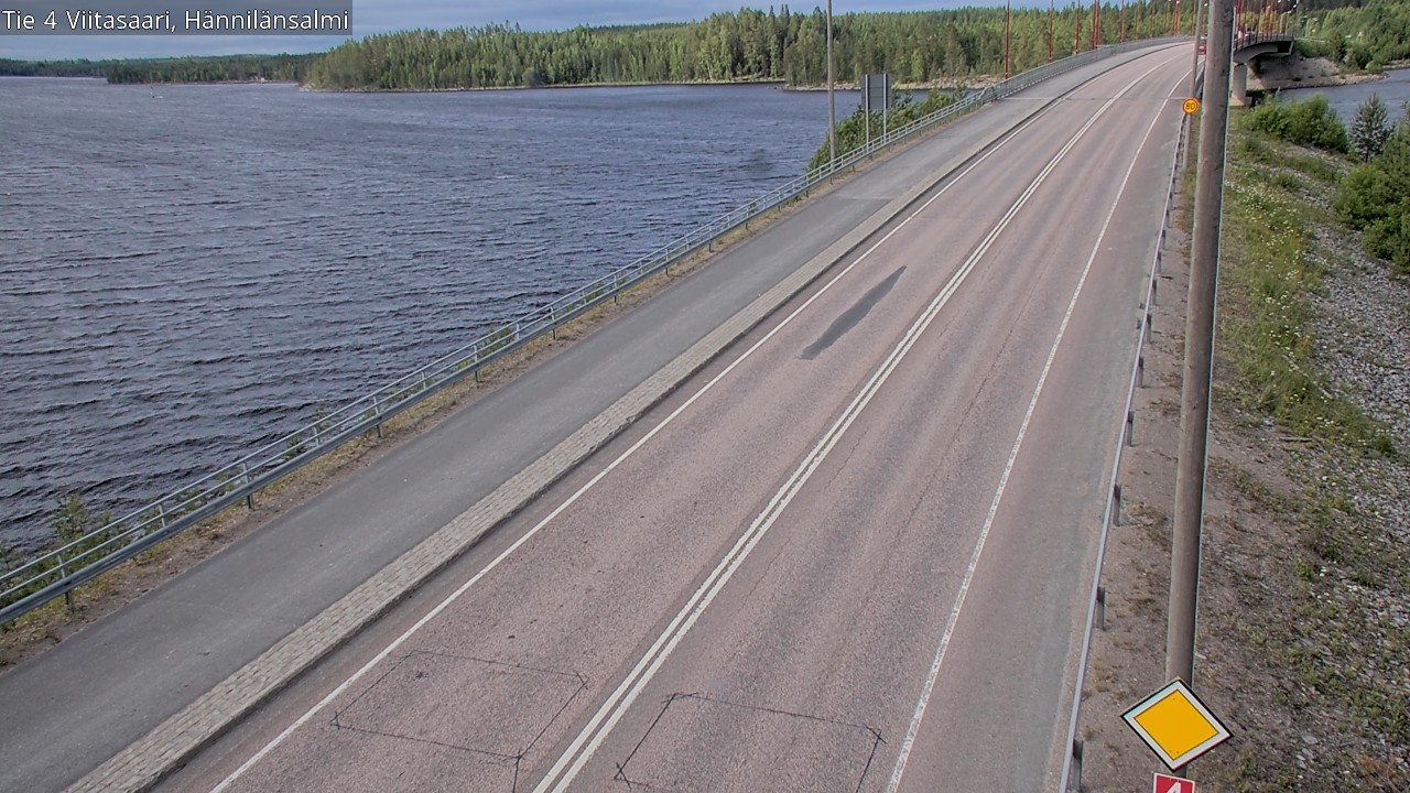 Kelikamerat Kuva Tie 4 Viitasaari Hännilänsalmi, Viitasaari, Keski-Suomi
